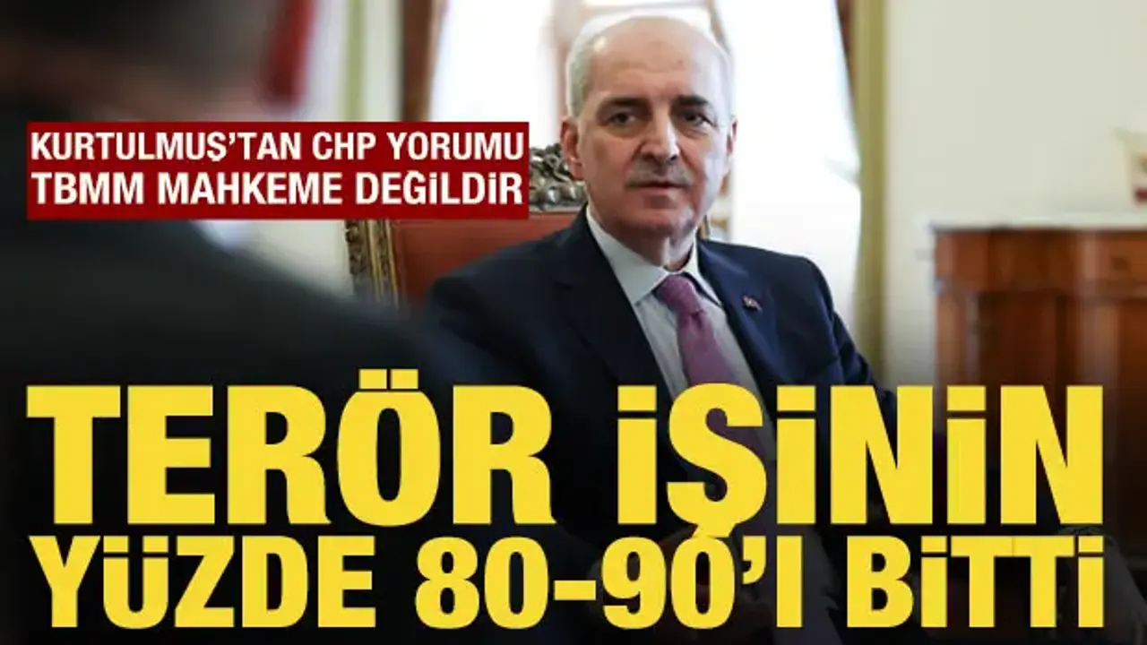 TBMM Başkanı Kurtulmuş'tan önemli açıklamalar