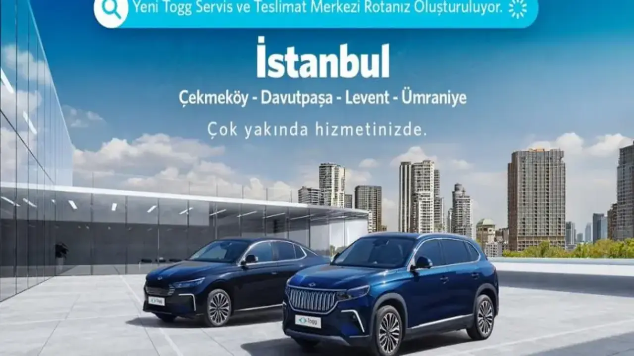 Togg İstanbul servis merkezlerine 4 yeni nokta ekleyecek