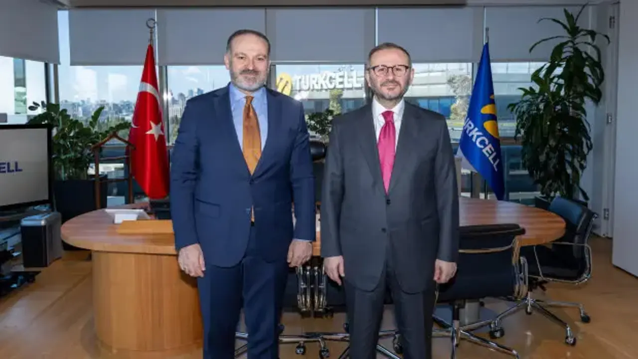 TRT Genel Müdürü Sobacı’dan Turkcell Yönetim Kurulu Başkanı Kazancı’ya ziyaret