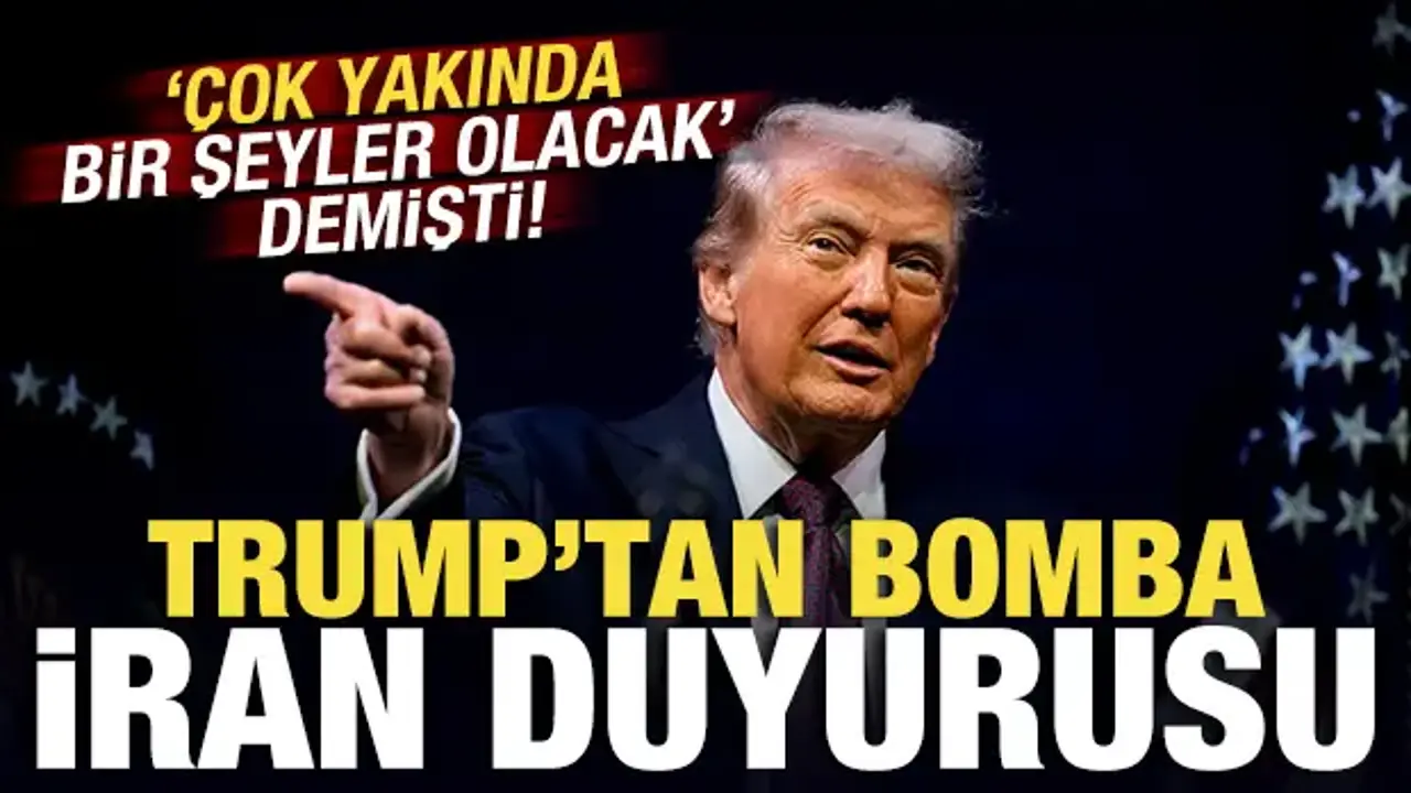 Trump 'çok yakında bir şeyler olacak' demişti: Son dakika İran duyurusu