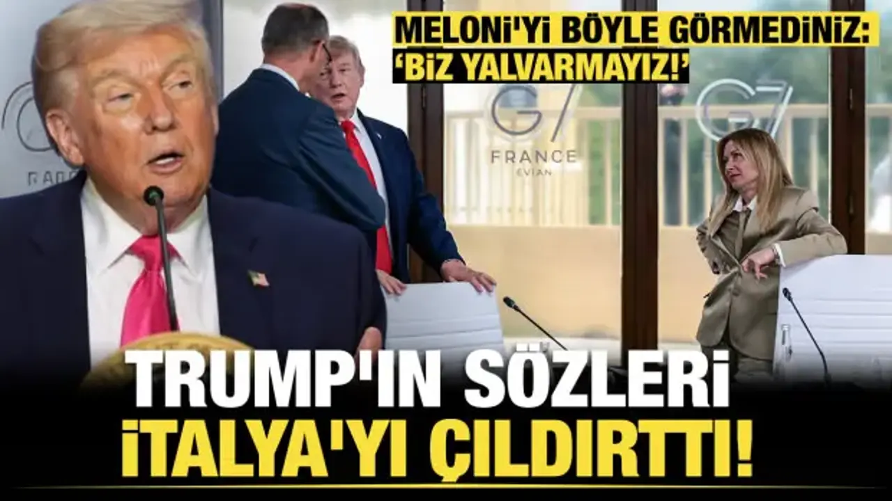 Trump ile Meloni arasında fotoğraf krizi! ABD-İtalya hattında yüksek gerilim
