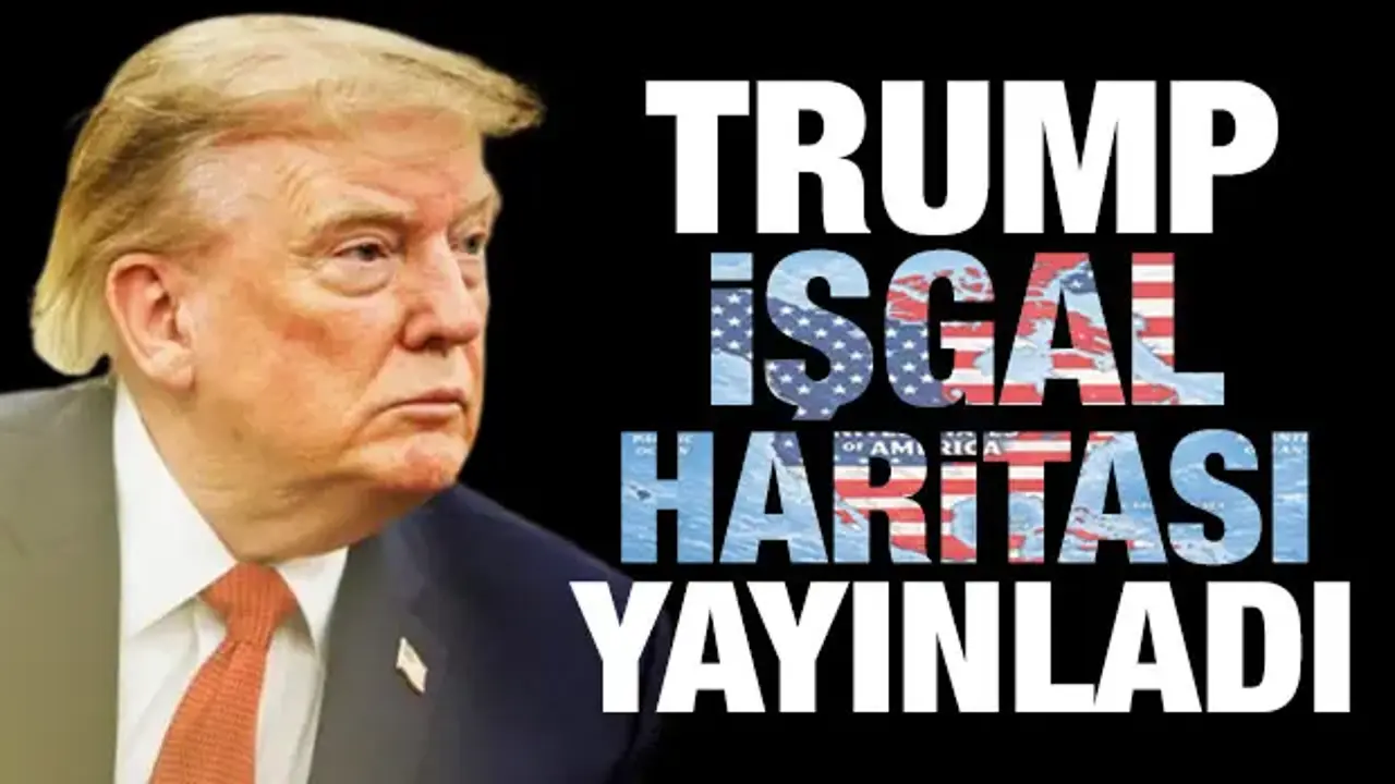 Trump işgal haritasını yayınladı