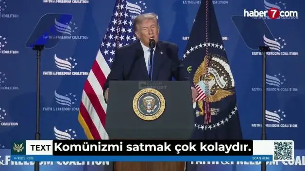Trump: İstesem tarihin en büyük komünisti olurdum