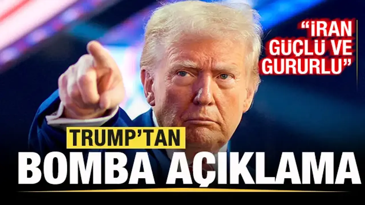 Trump'tan bomba açıklama: İran güçlü ve gururlu