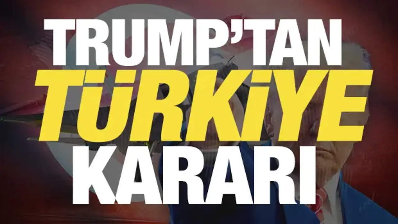 Trump'tan son dakika Türkiye kararı! ABD Kongresine bildirildi! Jet motorları geliyor