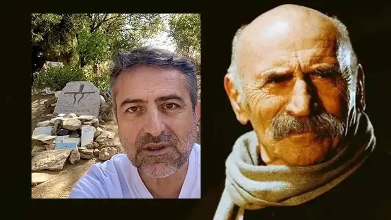 Tuncel Kurtiz'in mezarının son hali hayrete düşürdü: Adeta türbeye çevirmişler!