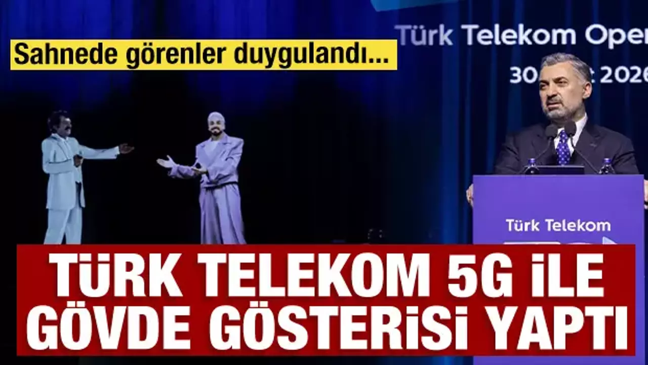 Türk Telekom’dan AKM’de 5G ile gövde gösterisi: Sefo, 5G ile Müslüm Gürses'le düet yaptı