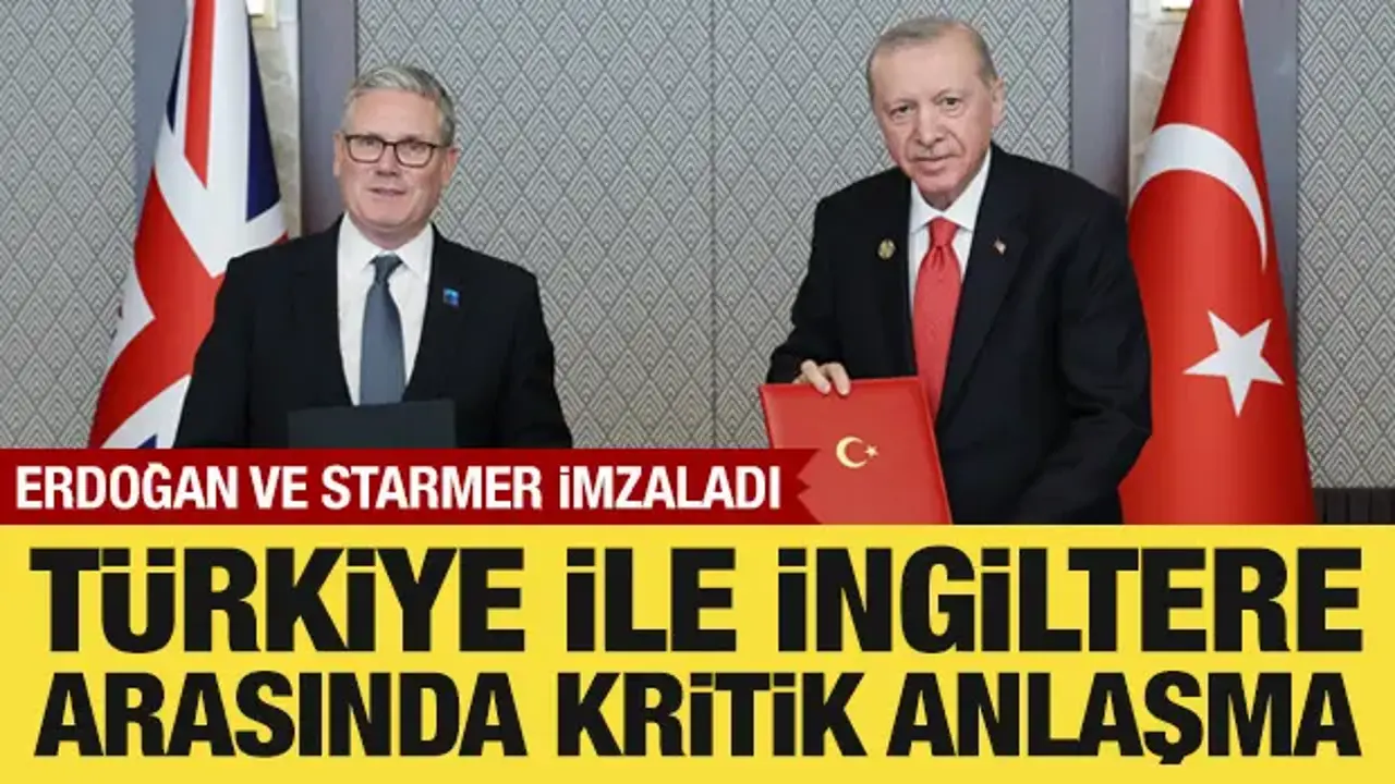 Türkiye ile İngiltere arasında savunma anlaşması