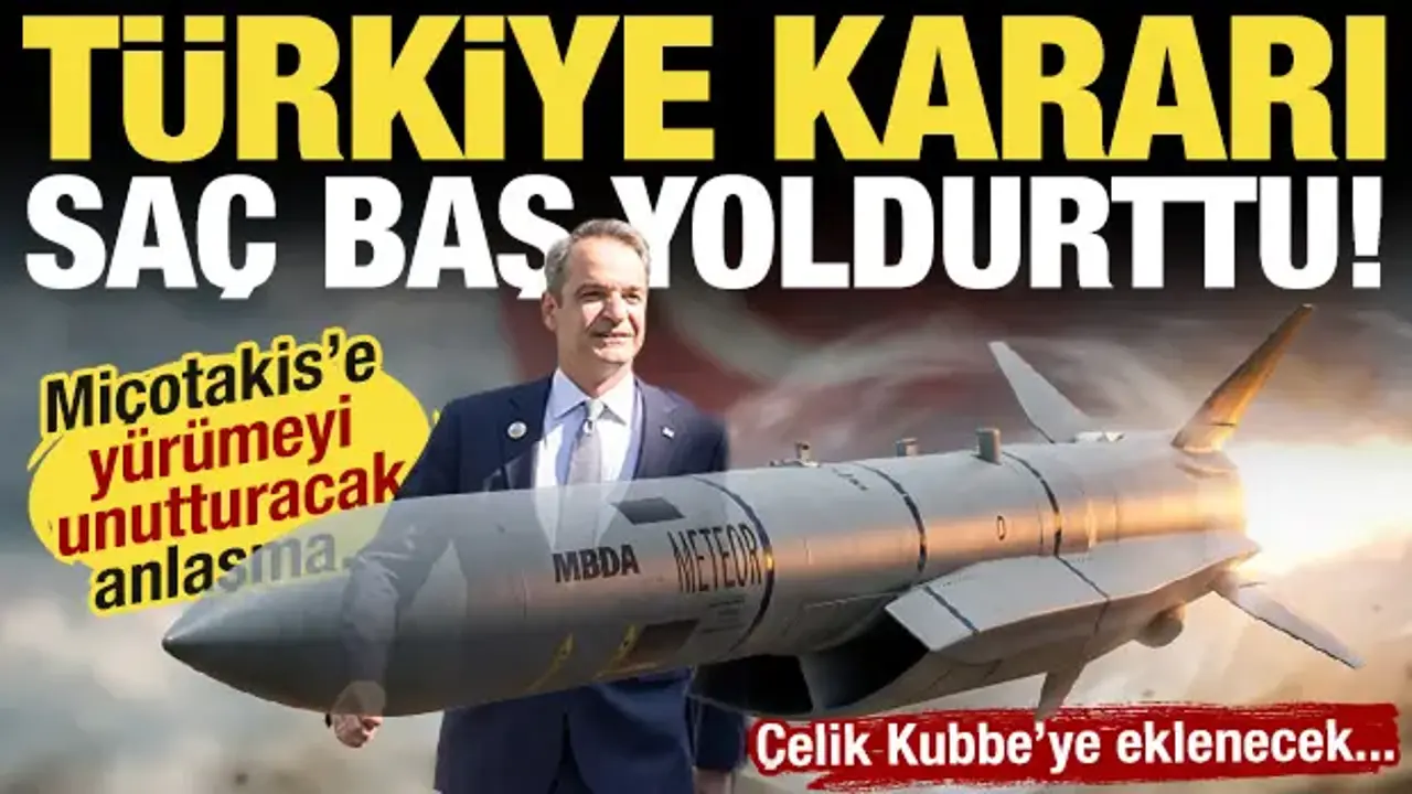 Türkiye kararı Yunanistan'a saç baş yoldurttu! Hazır hale geldi: Çelik Kubbe'ye eklenecek!