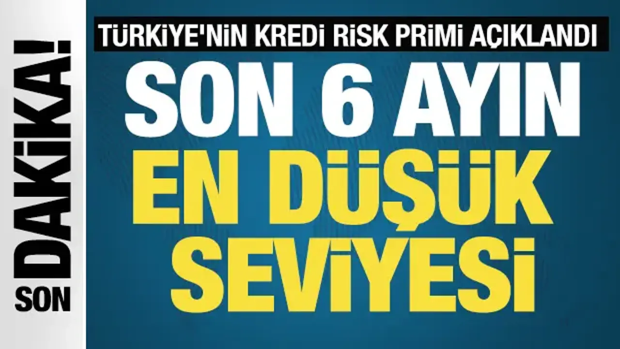 Türkiye'nin 5 yıllık kredi risk primi geriledi