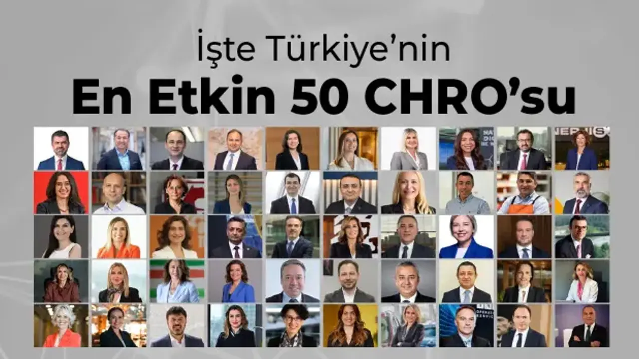 Türkiye’nin en etkin 50 CHRO’su belli oldu