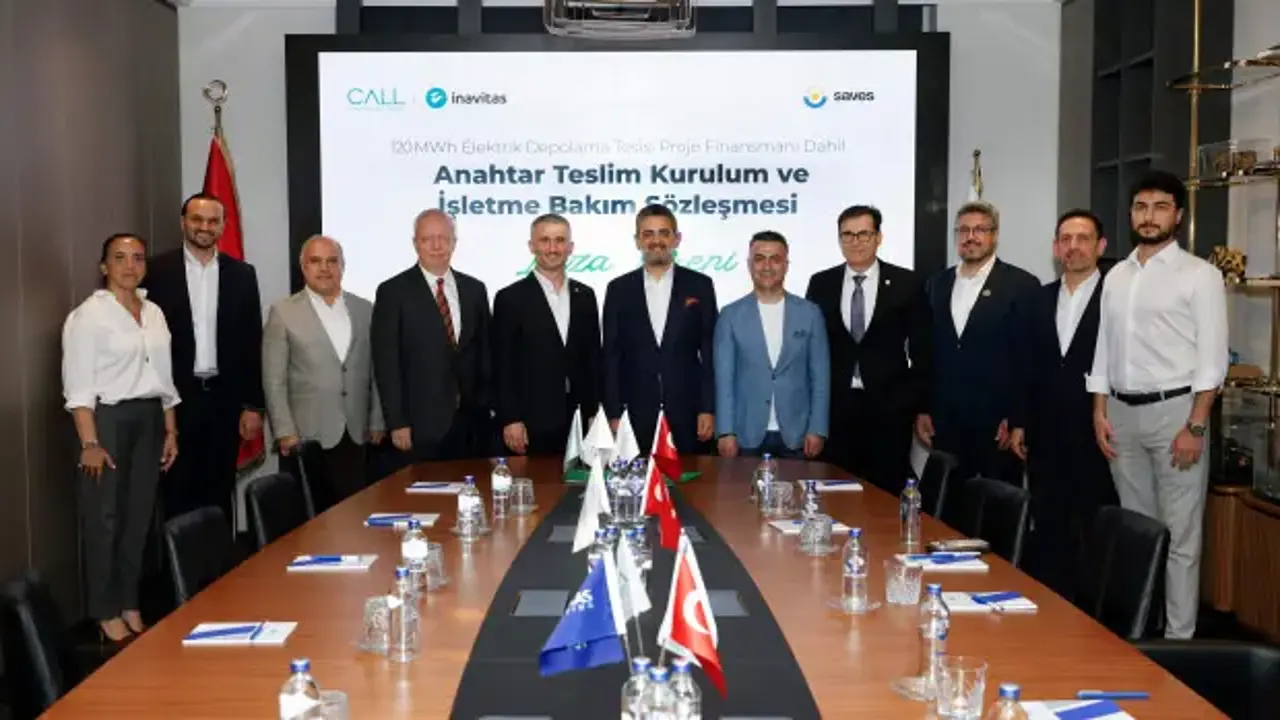 Türkiye’nin ilk Yap-İşlet-Devret enerji depolama projesi için imzalar atıldı