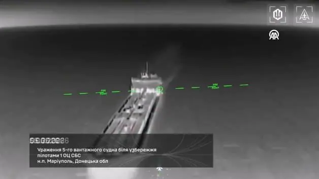 Ukrayna Azak Denizi'nde gemileri drone ile vurdu: 5 Azerbaycanlı denizci öldü