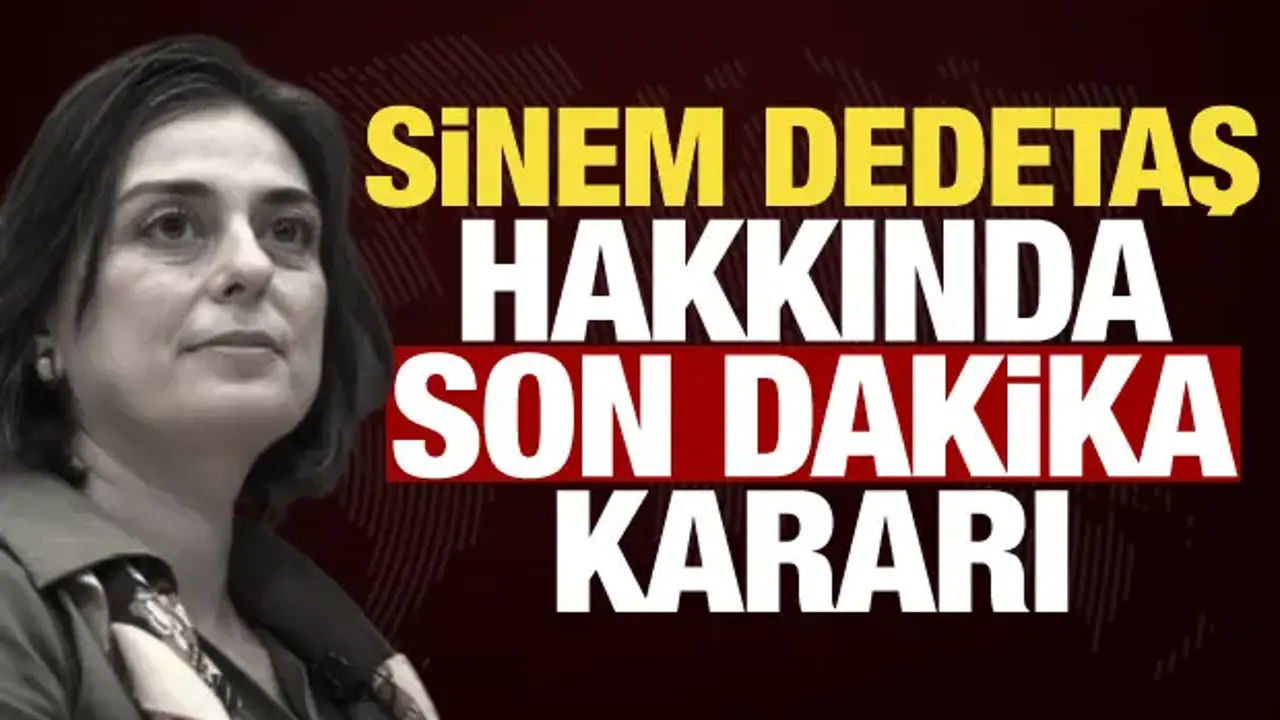 Üsküdar Belediye Başkanı Sinem Dedetaş görevden uzaklaştırıldı