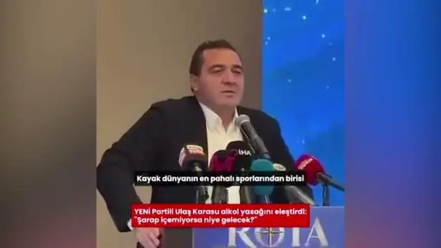 Yeni Partili vekilin ‘alkol kısıtlaması’ tepkisi: Vatandaş şarap içemiyorsa niye gelsin?