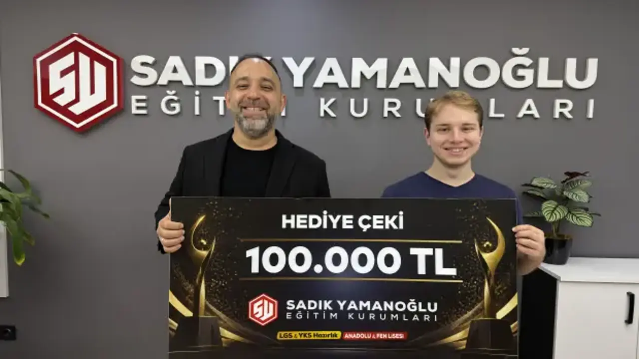 YKS Türkiye 74’üncüsü oldu, 100 bin TL’lik ödülünü yetim çocuklara bağışladı